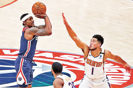 魔术轻取活塞迎3连胜 班凯罗31+5 贝恩25分